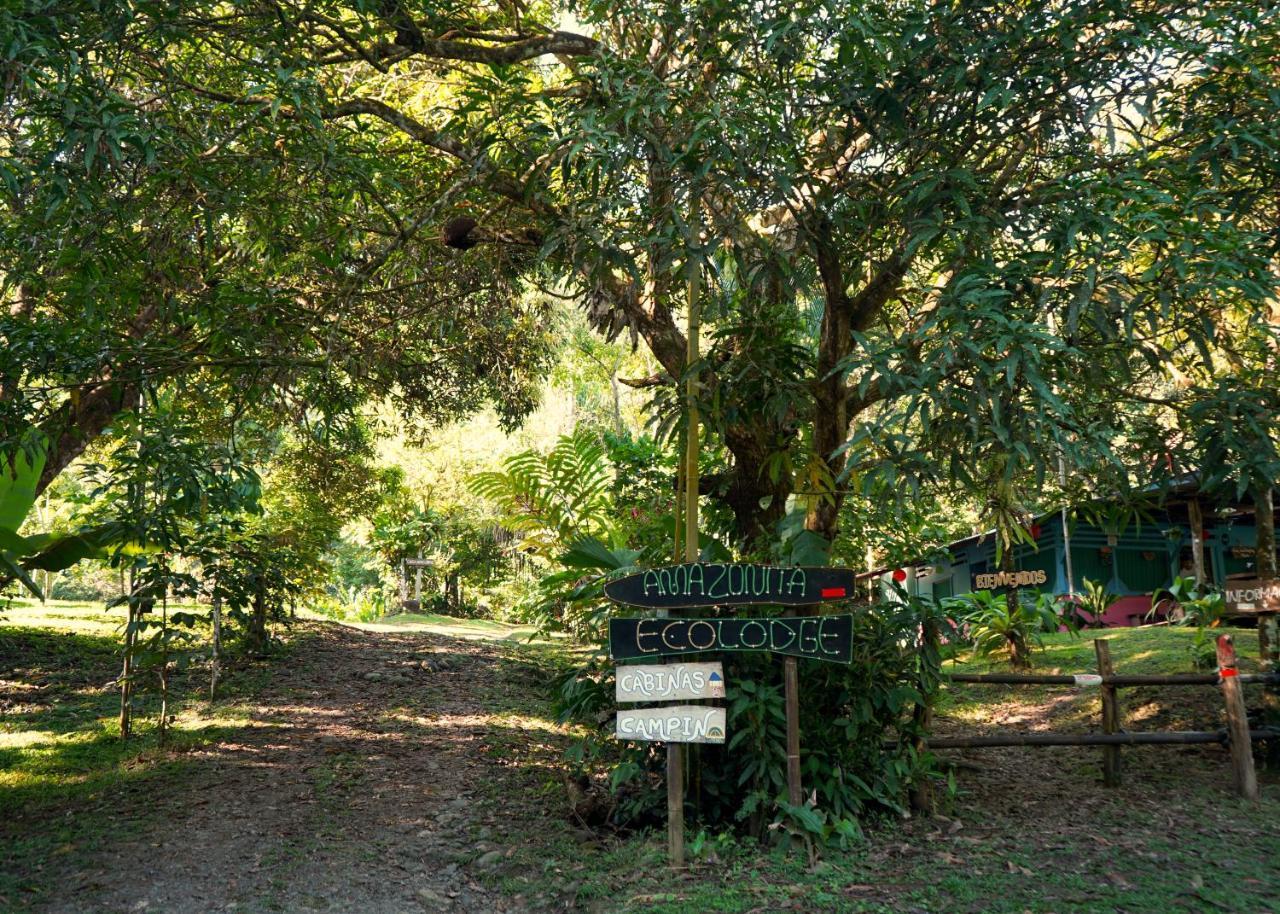 Amazonita Ecolodge Dos Brazos Bagian luar foto